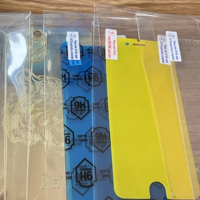 دستگاه برش محافظ صفحه نمایش موبایل 9h 3D Daqin Pvc برای محافظ موبایل
