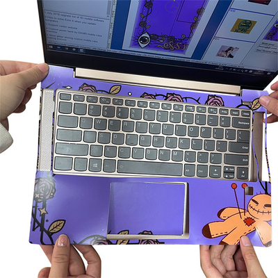 طراحی برچسب لپ تاپ سفارشی OEM Skin Cutter Machine Refurbished Laptop Skins Design