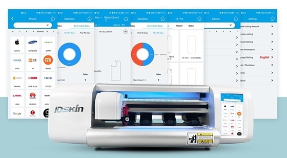 دستگاه برش فیلم هیدروژل Idskin تلفن همراه در مشاغل کوچک