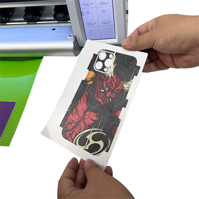 ماشین برش فیلم محافظت از UV تلفن همراه با ضد جاسوسی ضد شوک حباب رایگان HD شفاف TPU UV Film Plotter