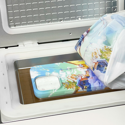 پرینتر کیس تلفن با انتقال گرما Sublimation برای چاپ دستگاه پرینتر Case Cell Cover