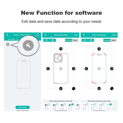 Daqin IDSKIN دستگاه برش محافظ صفحه نمایش گوشی های هوشمند 20 اینچ استفاده برای صفحه نمایش تلفن و شیشه پشتی محافظ فیلم کیف تلفن DIY
