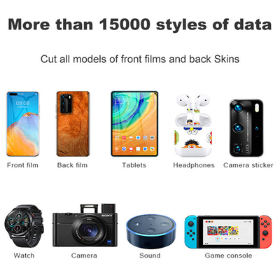 دستگاه برش محافظ صفحه نمایش اتوماتیک Daqin IDSKIN برای آیفون 13 و آیپد TPU Back Skin Plotter با تغذیه مناسب