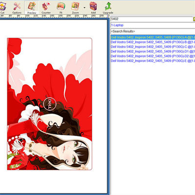 دستگاه ساخت پوسته‌ی لپ‌تاپ با قالب‌های لپ‌تاپ و بدون محدودیت برش، پشتیبانی از طرح‌های خلاقانه پوسته‌ی لپ‌تاپ