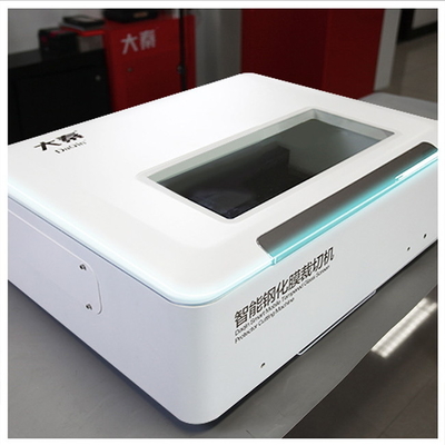 دستگاه برش لیزری استیکر لیزری سامسونگ 200W CO2 Daqin دستگاه برش لیزری دستگاه شیشه سکوریت متحرک