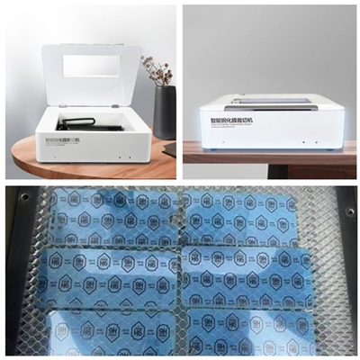 دستگاه برش لیزری خنک کننده آب Daqin Co2 40w برای محافظ صفحه موبایل