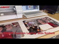 دستگاه ساخت پوسته لپ تاپ استیکر سفارشی 3D Daqin